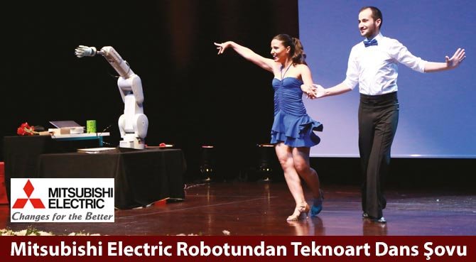 Mitsubishi Electric Robotundan Teknoart Dans Şovu