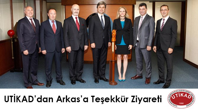 UTİKAD'dan Arkas'a Teşekkür Ziyareti