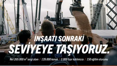 CONEXPO-CON/AGG 2026'DA TÜRKİYE RÜZGÂRI ESECEK!