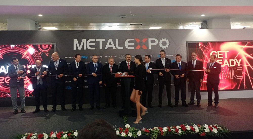 Metalexpo Fuarı, Hasan Büyükdede'nin katılımıyla açılışını yaptı