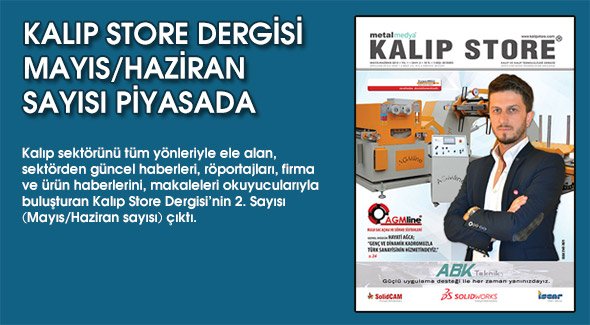 KALIP STORE DERGİSİ MAYISHAZİRAN SAYISI PİYASADA