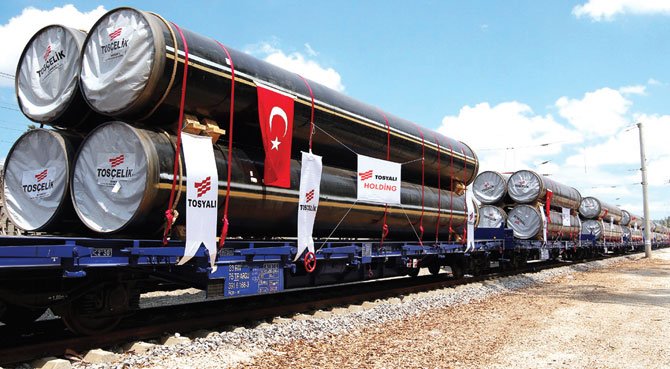 TANAP'ta İpi Göğüsleyen İlk Türk Boru Üreticisi Tosçelik oldu