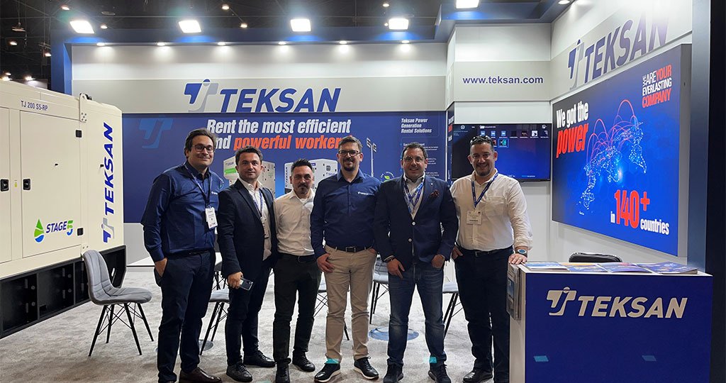 TEKSAN, AVRUPA’NIN EN BÜYÜK KİRALAMA FUARINA KATILDI