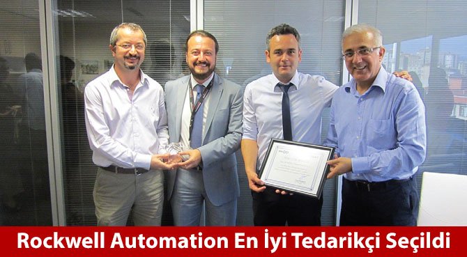 Rockwell Automation En İyi Tedarikçi Seçildi