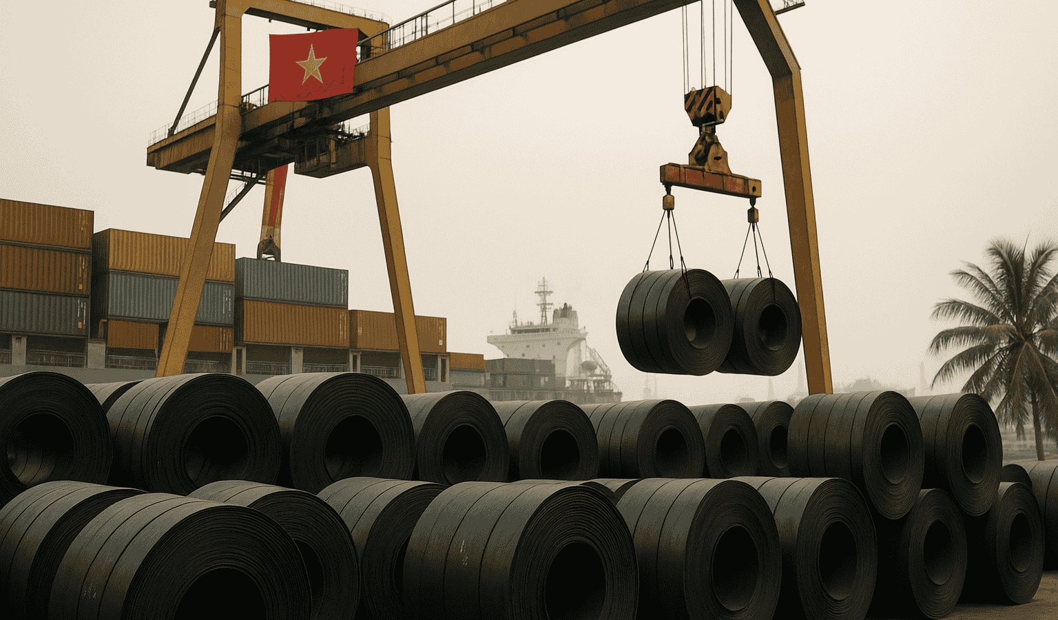 Vietnam, Çin sıcak sacına beş yıl anti-damping vergisi