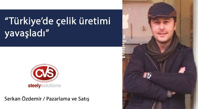 Türkiye'de çelik üretimi yavaşladı