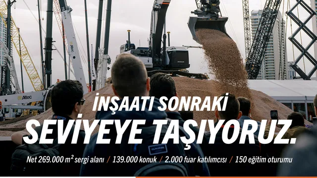 CONEXPO-CON/AGG 2026'DA TÜRKİYE RÜZGÂRI ESECEK!