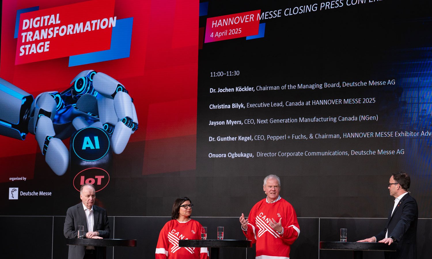 HANNOVER MESSE 2025: Kanada, endüstride yapay zekânın geleceğine ev sahipliği yaptı