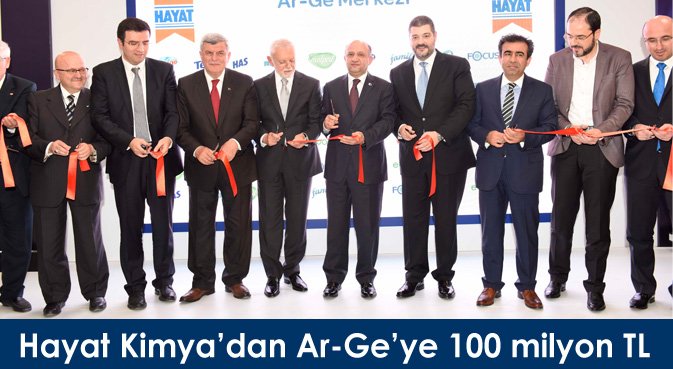 Hayat Kimya'dan Ar-Ge'ye 100 Milyon TL Yatırım