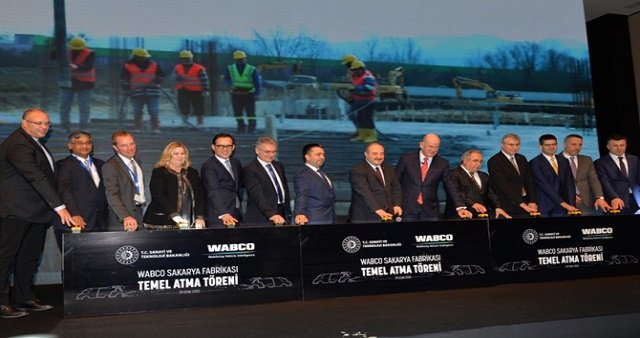 İsviçre Merkezli WABCO (Westinghouse Air Brake Company), Türkiye'deki ilk fabrikasının temelini attı.