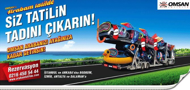 OMSANla Arabam Tatilde 2014 Sezonunu Açtı
