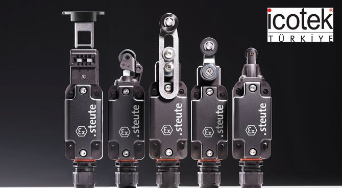 Emniyet fonksiyonu olan ve olmayan yeni Ex Pozisyon Şalteri