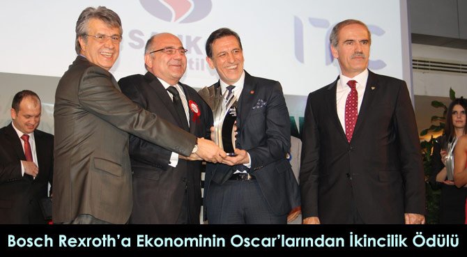 Bosch Rexroth'a Ekonominin Oscar'larından İkincilik Ödülü