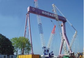 Hakan Tekel: Türkiyenin en büyük tersane vincini tamamlamak üzereyiz