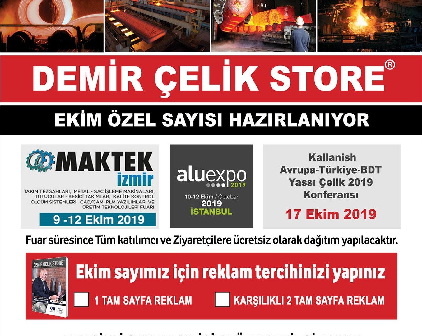 Ekim 2019 Demir Çelik Store 