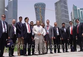 Egeli İşadamları Katar’dan Milyon Dolarlık Projelerle Döndü…