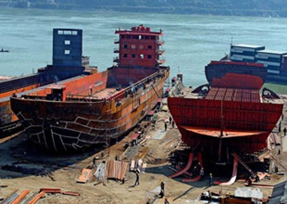 Gemi siparişleri mayıs ayında düştü