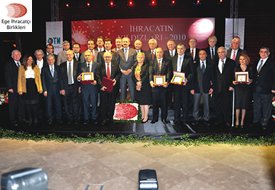 Egeli İhracat Şampiyonlarına Ödüllerini Devlet Bakanı Zafer Çağlayan Verdi