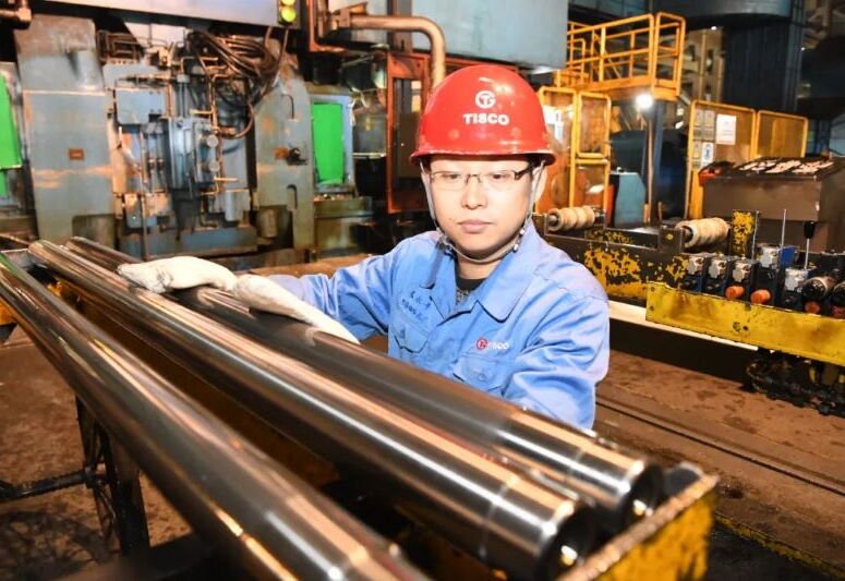 TISCO, İlk Parti 8 mm Ultra-Saf Ferritik Paslanmaz Çelik Sıcak Haddelenmiş Rulo Üretti