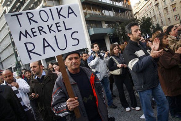 Atina, Merkel için "hazırlanıyor"