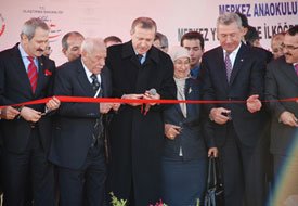 Başbakan Recep Tayyip Erdoğan, Tosçelik Osmaniye Yassı ve Yapısal Çelik Üretim Tesislerinin Açılışını yaptı
