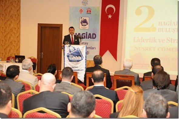 Nusret Cömert, HAGİAD'a Konuk Oldu