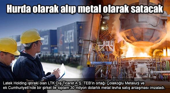 Hurda olarak alıp metal olarak satacak