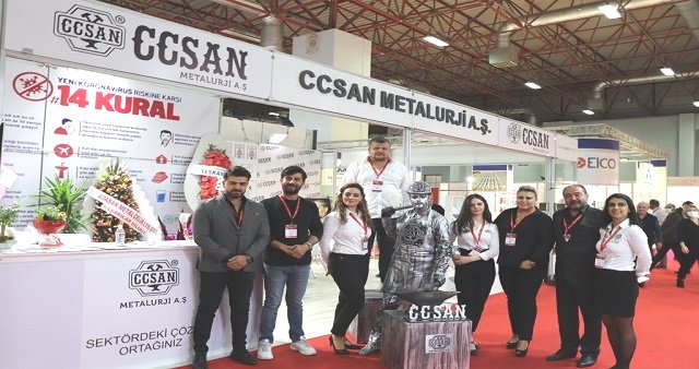 CCSAN METALURJİ, METALEXPO FUARI'NA KATILDI