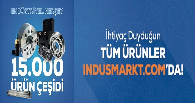 indusmarkt.com Endüstriyel Her şey Sloganıyla Açıldı! 
