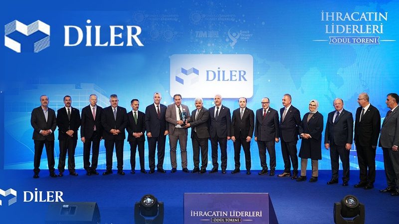 Diler Dış Ticaret, TİM'in ilk 1000 ihracatçı sıralamasında 31. basamağa yükseldi