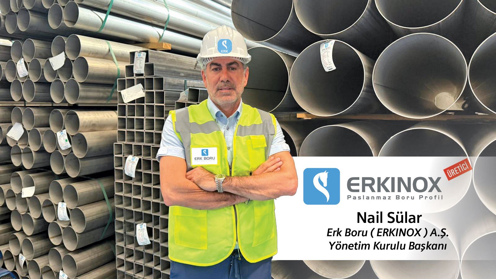 Erk Boru Paslanmaz Çelik’ten yeni yatırım 