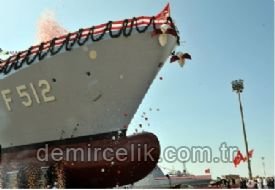 Tamamı Yerli İlk Savaş Gemisi Göreve Hazır