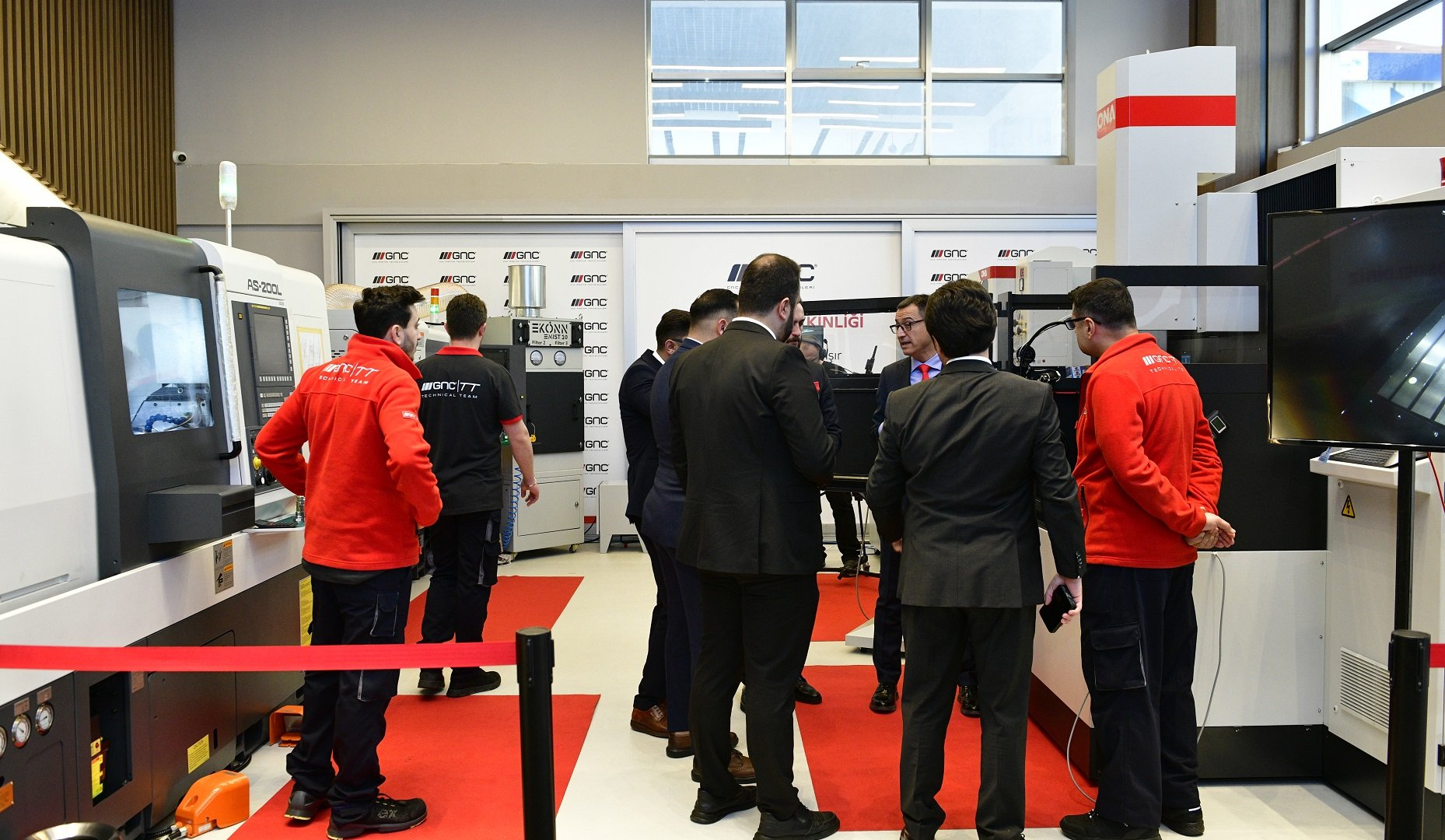 GNC MAKİNA, SEKTÖRÜN ÖNCÜLERİNİ DÖRT GÜN BOYUNCA  KENDİ MERKEZLERİ’NDE AĞIRLADI