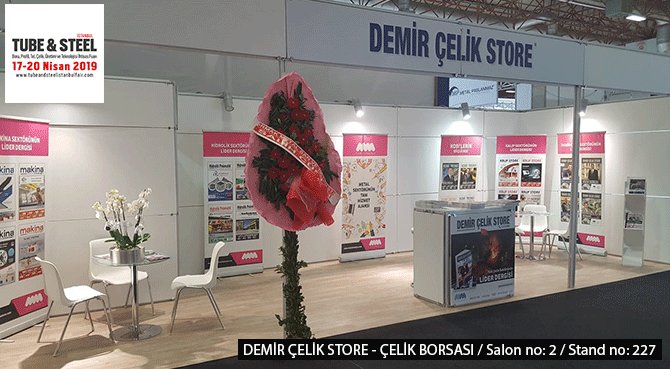 ÇELİK SEKTÖRÜ TUBE&STEEL FUARI'NDA BULUŞUYOR