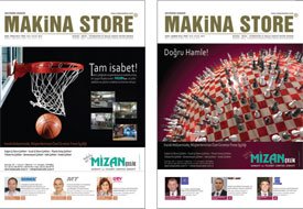 MAKİNA STORE DERGİSİ TATEF FUAR  SAYISI HAZIRLANIYOR 