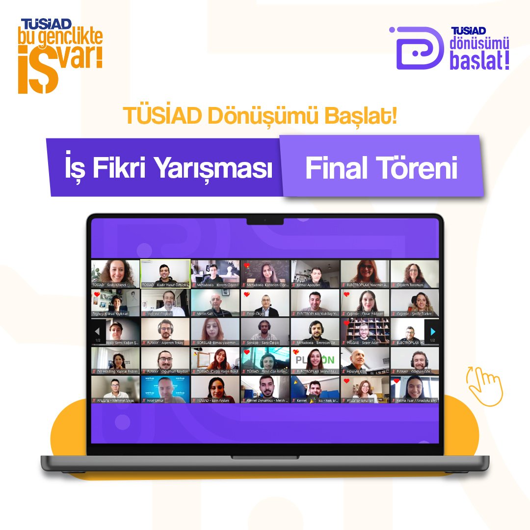 TÜSİAD Dönüşümü Başlat! İş Fikri Yarışması Ödülleri Sahiplerini Buldu