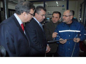 Hatay Valisi Lekesiz: Çelik sektöründü söz sahibi olduk