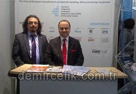 İSDER CeMAT Fuarı'nda Türkiye'yi temsil etti