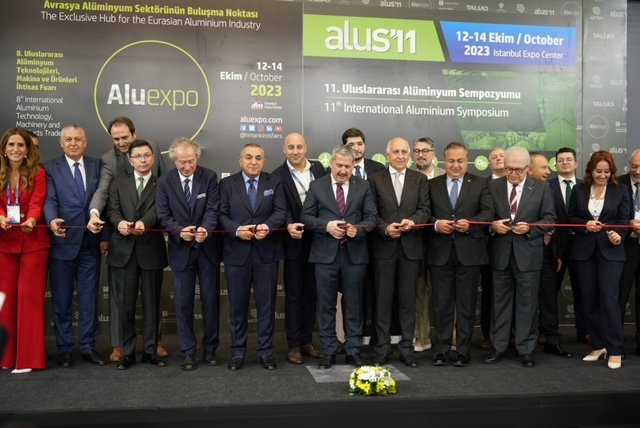 11. Uluslararası Alüminyum Sempozyumu ve 8. ALUEXPO Fuarı başladı