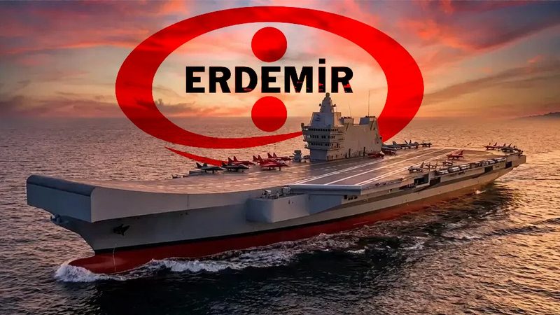 Milli Uçak Gemisi'nin çeliği Erdemir'den