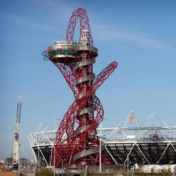 Londra’nın Yeni Kulesi ArcelorMittal Orbit 