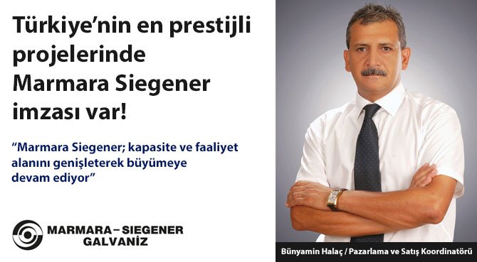 Türkiye'nin en prestijli projelerinde Marmara Siegener imzası var