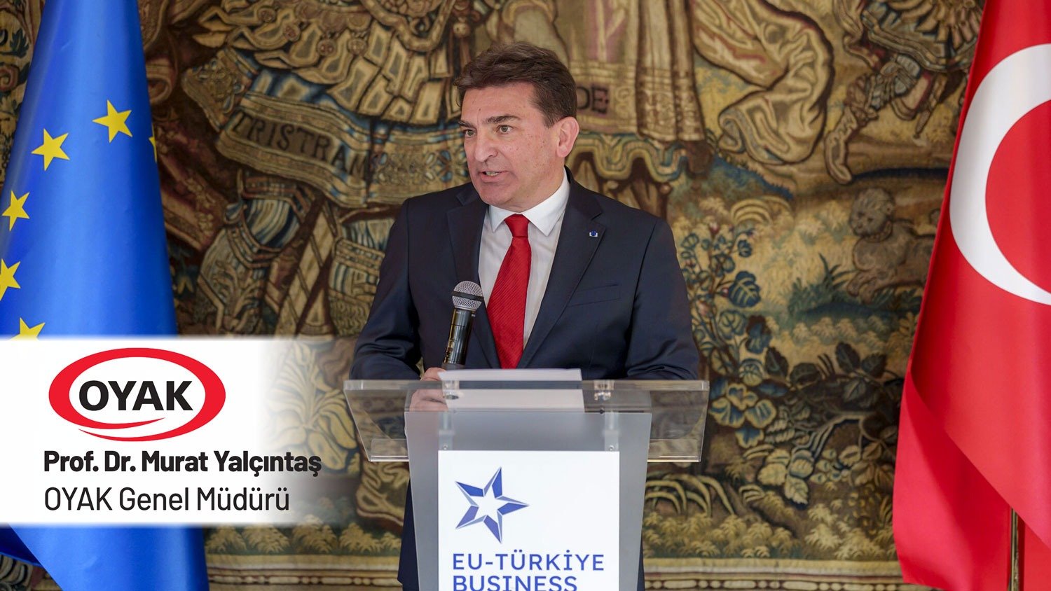 Murat Yalçıntaş, Brüksel’deki AB-Türkiye İş Zirvesi’nde konuştu