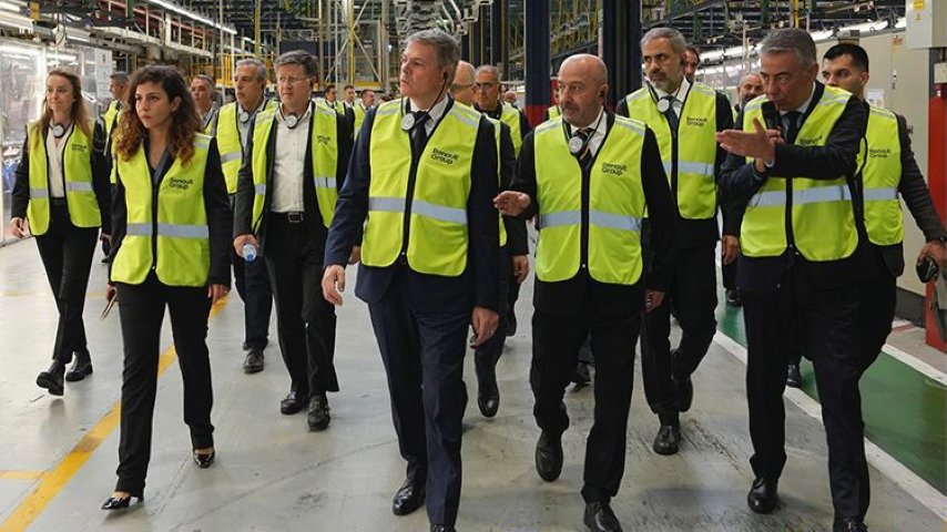 OYAK yönetimi Bursa’daki grup tesislerini yerinde inceledi