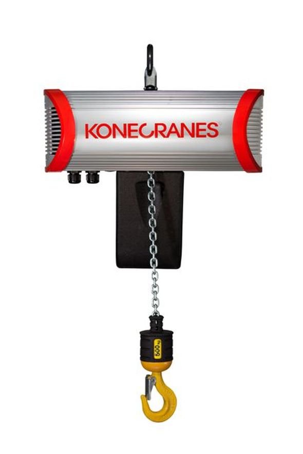 Yüksek performans ve dört kat daha uzun ömre sahip yeni zincirli vinçler