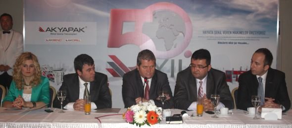 AKYAPAK 50 Yılını basına anlattı