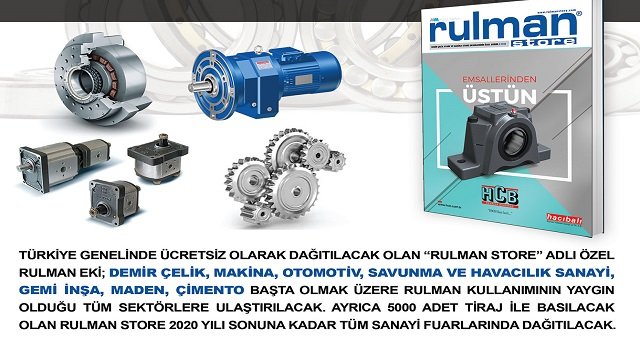 Rulman - Motor - Pompa Redüktör - Dişli eki hazırlanıyor.