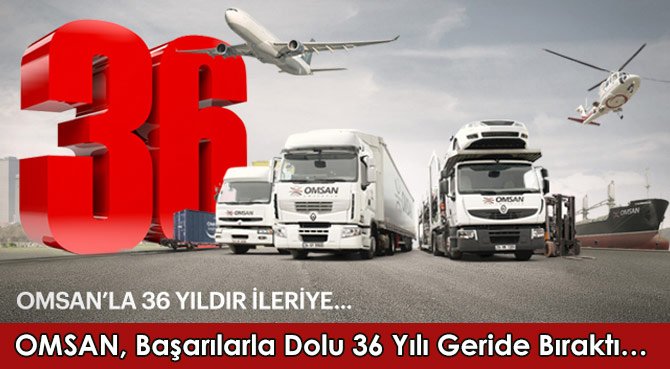 OMSAN, Başarılarla Dolu 36 Yılı Geride Bıraktı…