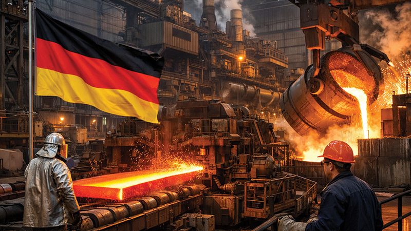 Almanya’da çelik üretiminde bir yıl daha düşüş yaşandı