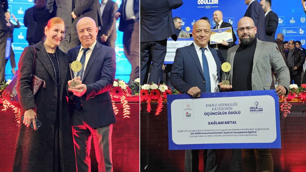 Sağlam Metal, 9. Verimlilik Proje Ödülleri'nde Büyük Bir Başarıya İmza Attı